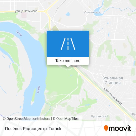 Посёлок Радиоцентр map