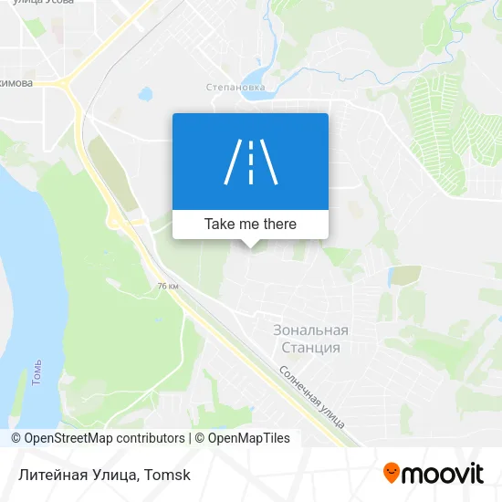 Литейная Улица map