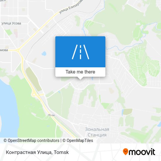 Контрастная Улица map