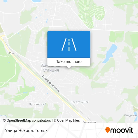 Улица Чехова map