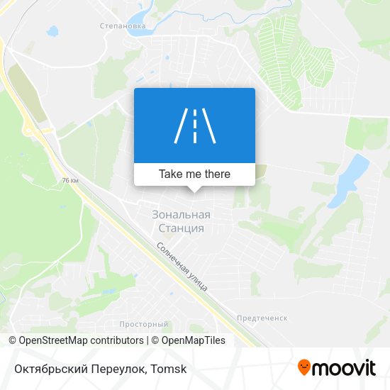 Октябрьский Переулок map