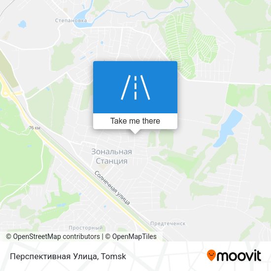 Перспективная Улица map