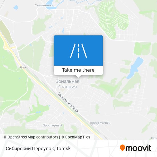 Сибирский Переулок map