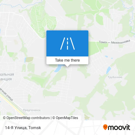 14-Я Улица map