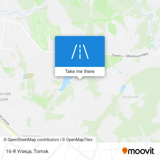 16-Я Улица map