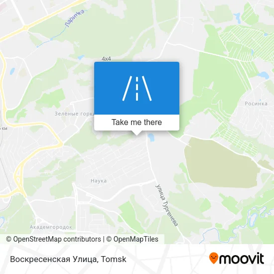 Воскресенская Улица map