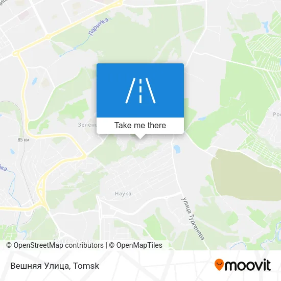 Вешняя Улица map