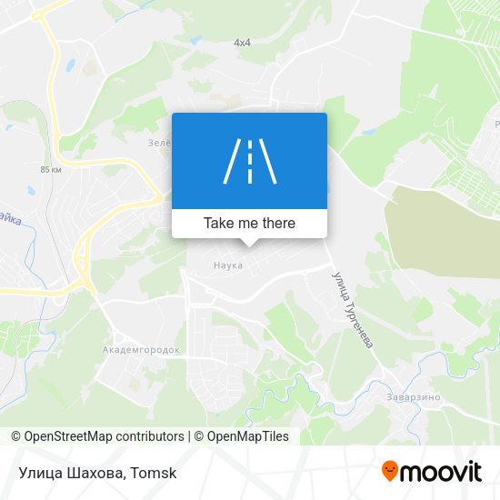 Улица Шахова map