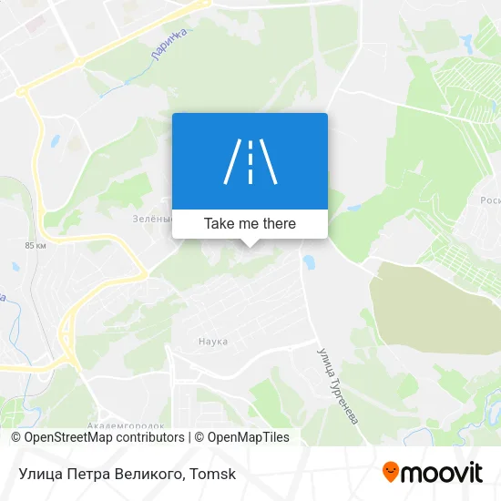 Улица Петра Великого map