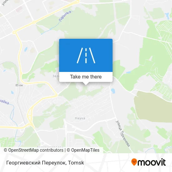 Георгиевский Переулок map