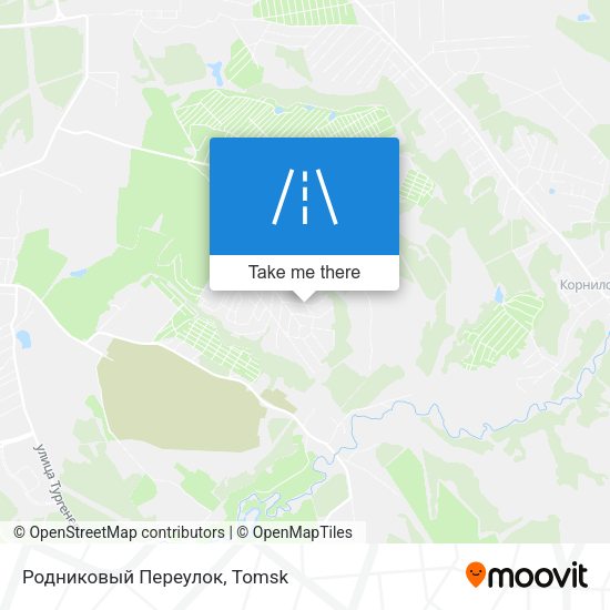 Родниковый Переулок map