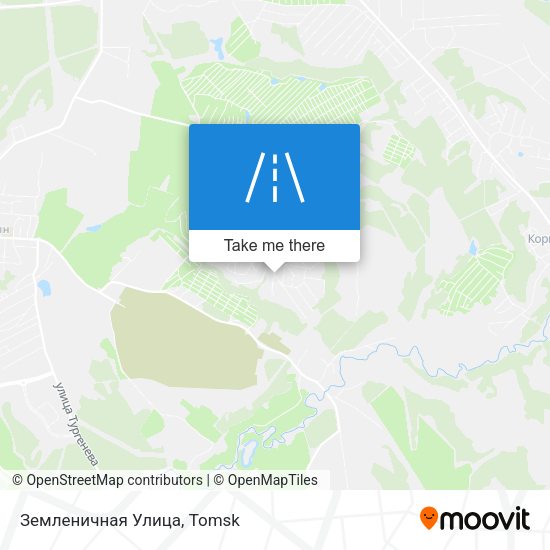 Земленичная Улица map