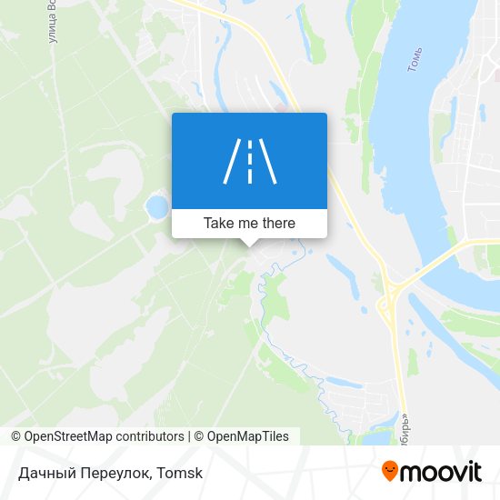 Дачный Переулок map