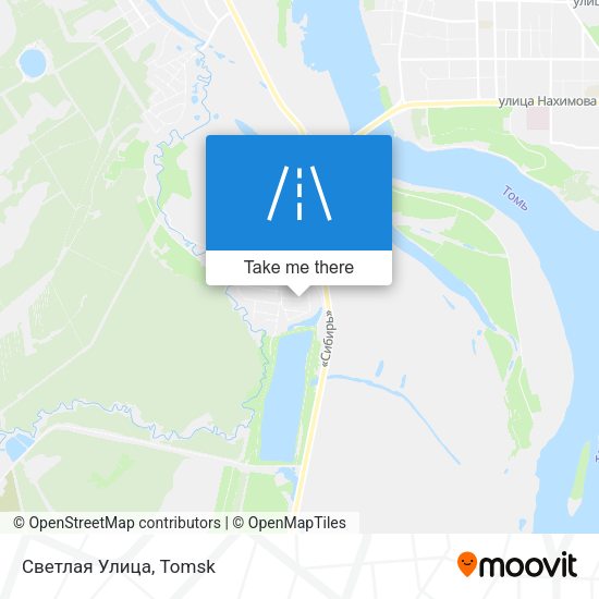 Светлая Улица map