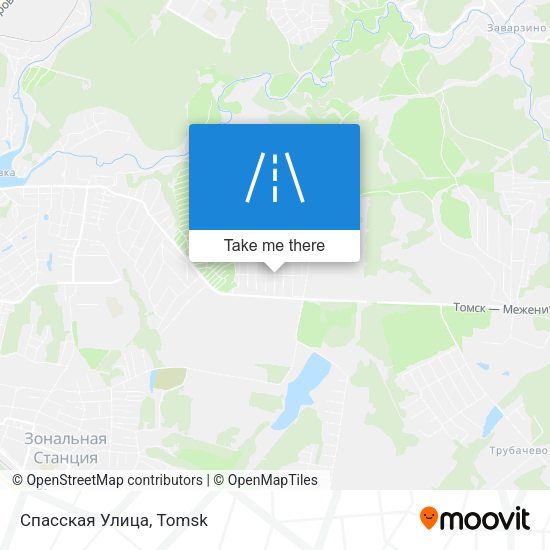 Спасская Улица map