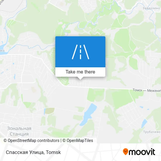 Спасская Улица map