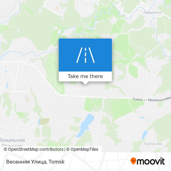 Весенняя Улица map