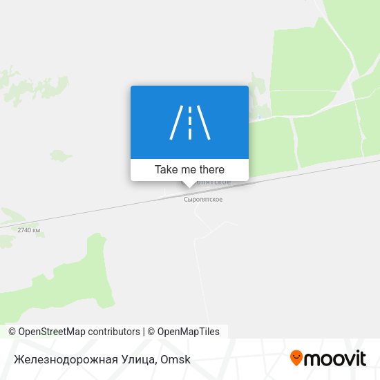 Железнодорожная Улица map