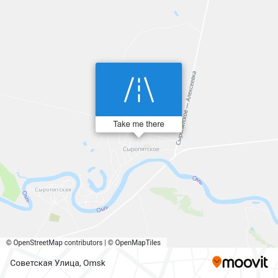 Советская Улица map