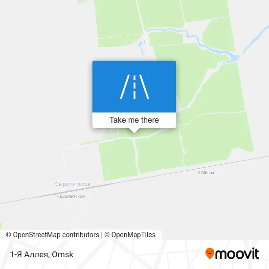 1-Я Аллея map