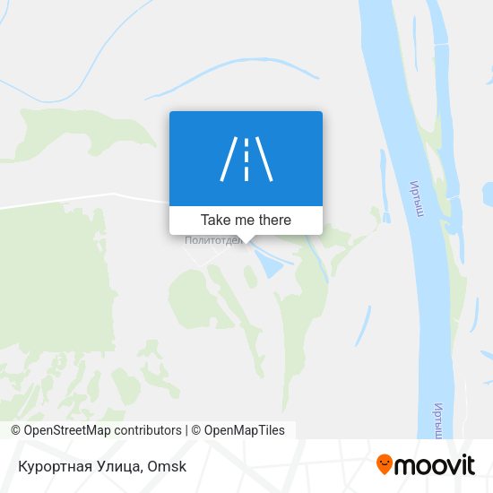 Курортная Улица map