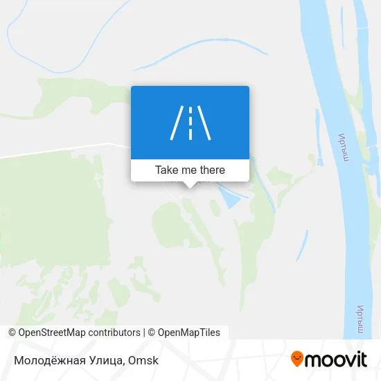 Молодёжная Улица map
