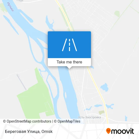 Береговая Улица map