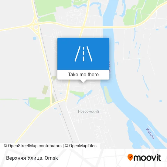Верхняя Улица map