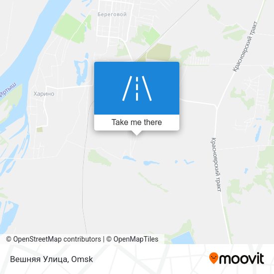 Вешняя Улица map