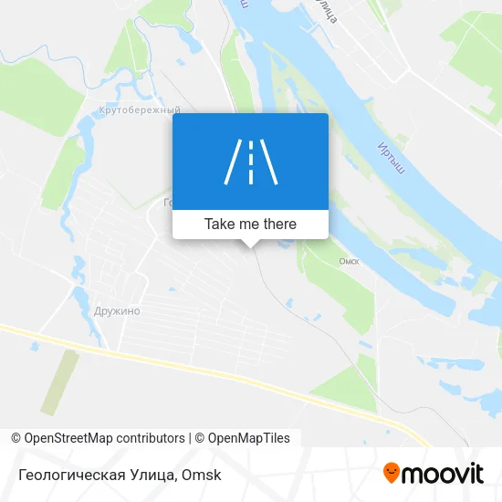 Геологическая Улица map