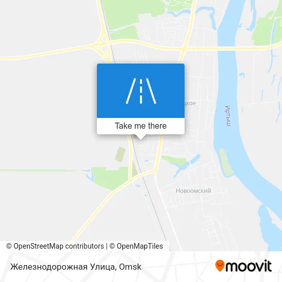 Железнодорожная Улица map