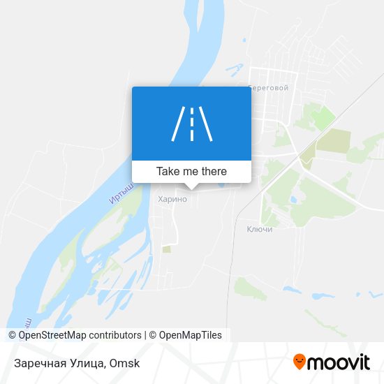 Заречная Улица map