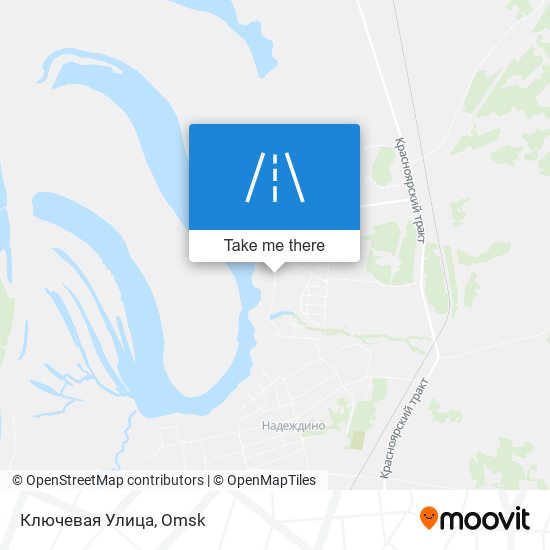 Ключевая Улица map