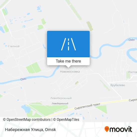 Набережная Улица map