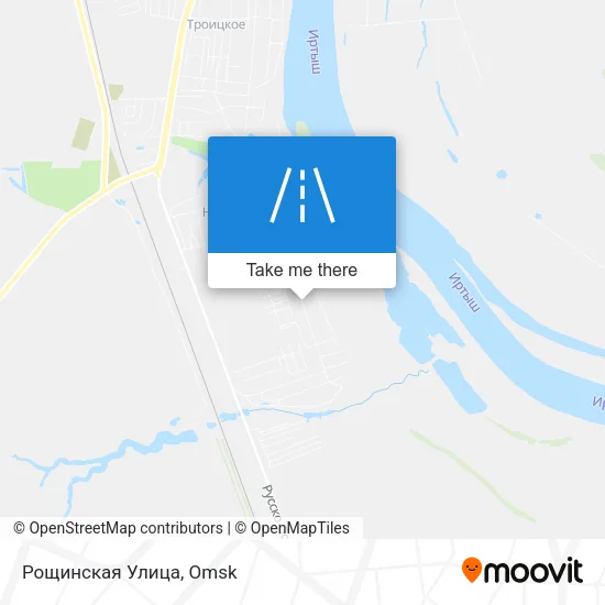 Рощинская Улица map