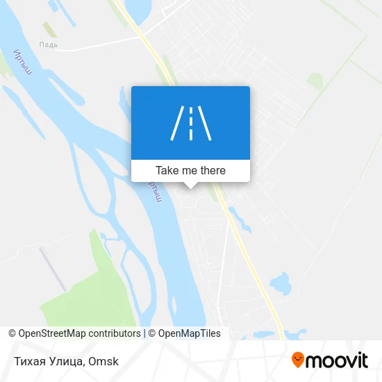 Тихая Улица map