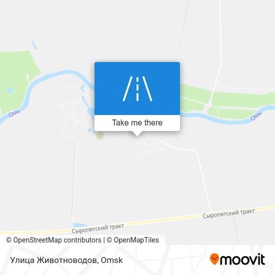 Улица Животноводов map