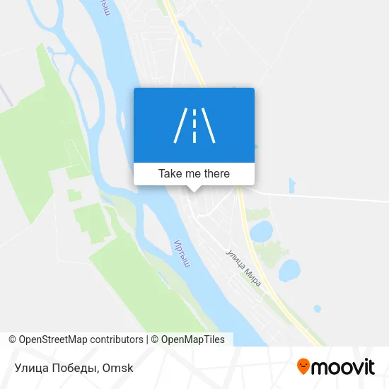 Улица Победы map