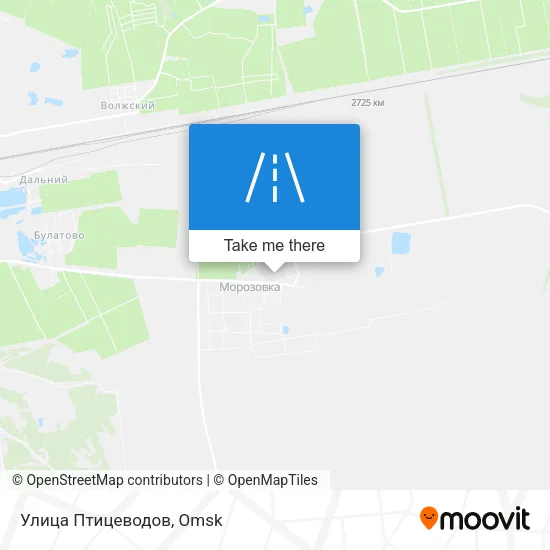 Улица Птицеводов map
