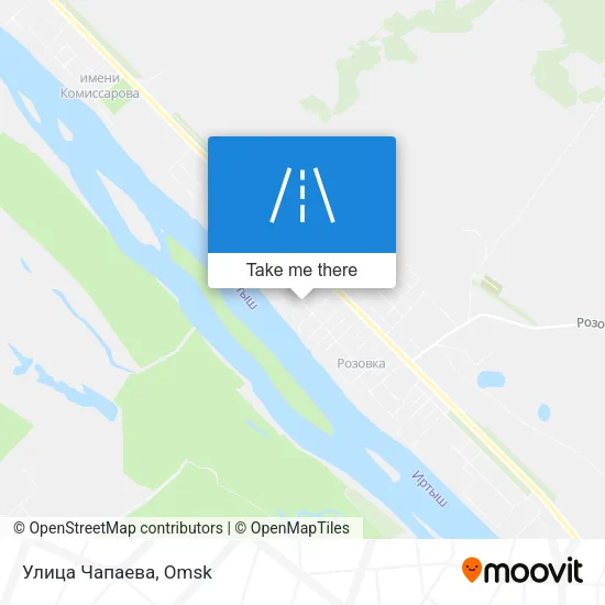 Улица Чапаева map