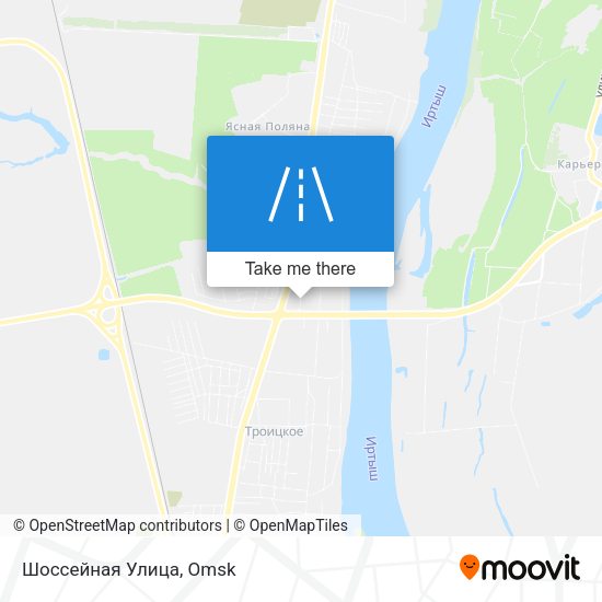 Шоссейная Улица map