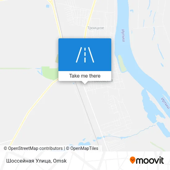 Шоссейная Улица map