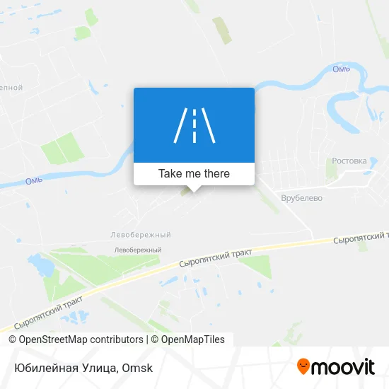 Юбилейная Улица map