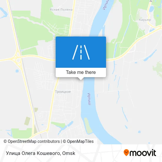 Улица Олега Кошевого map