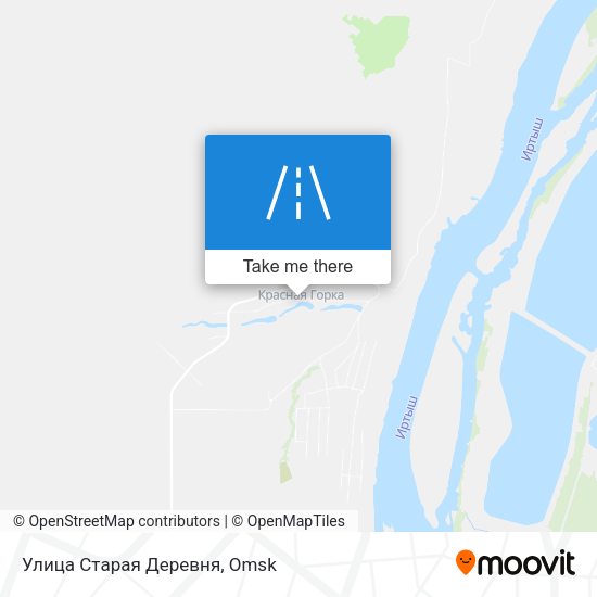 Улица Старая Деревня map