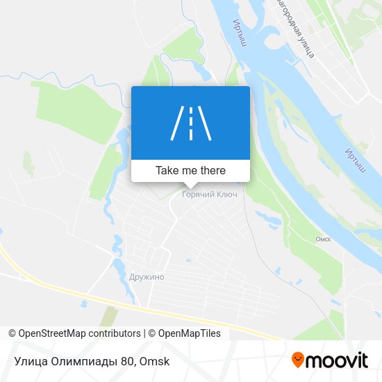 Улица Олимпиады 80 map