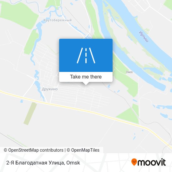 2-Я Благодатная Улица map