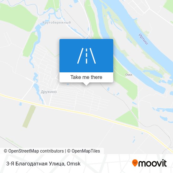 3-Я Благодатная Улица map