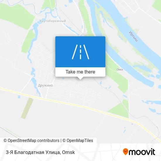 3-Я Благодатная Улица map