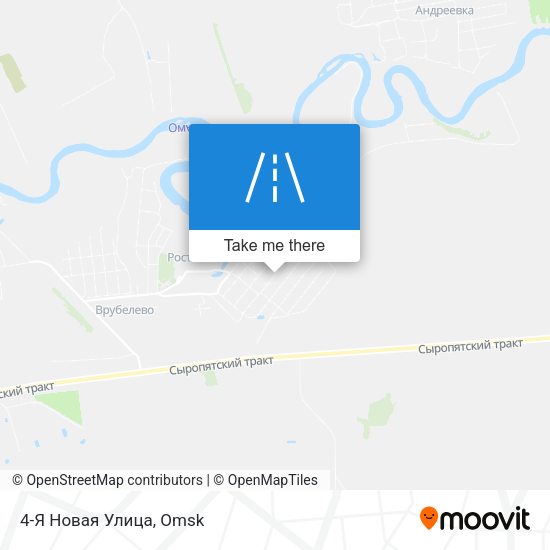 4-Я Новая Улица map